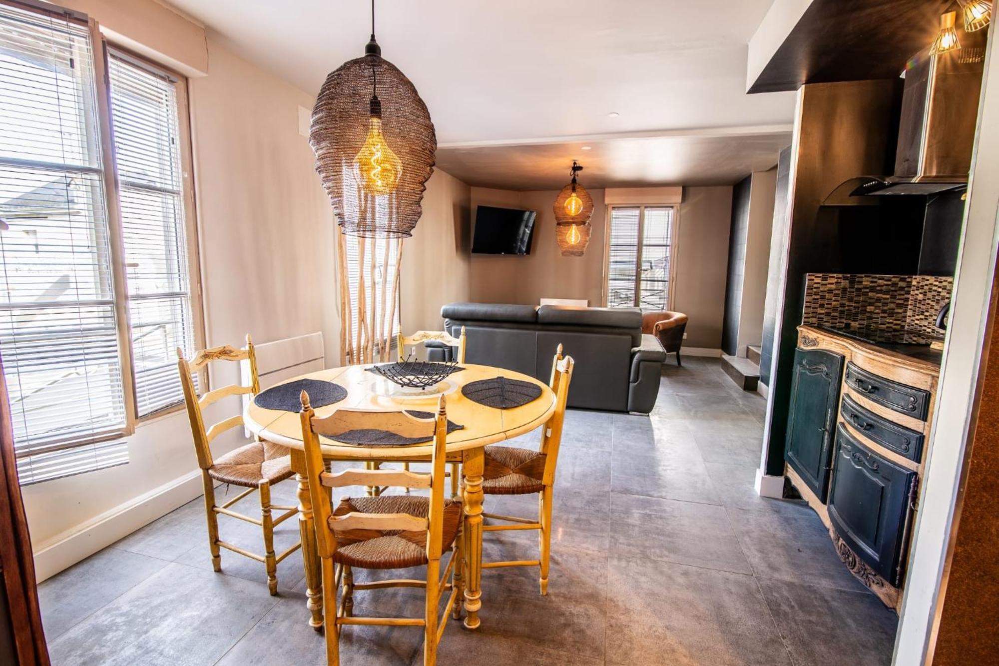 Le Dupe Aparthotel Brissac-Quince Buitenkant foto